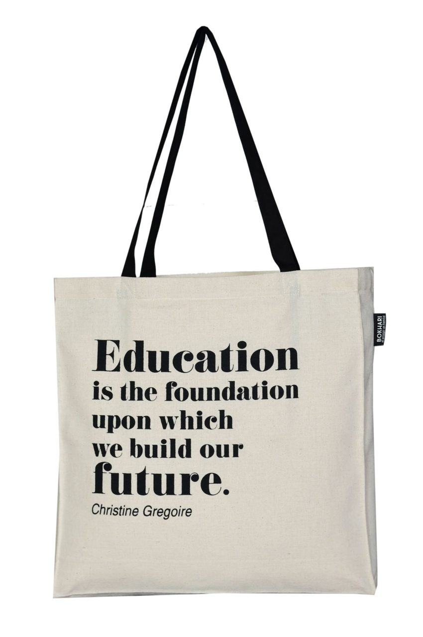 Education tote bag - Bokhari